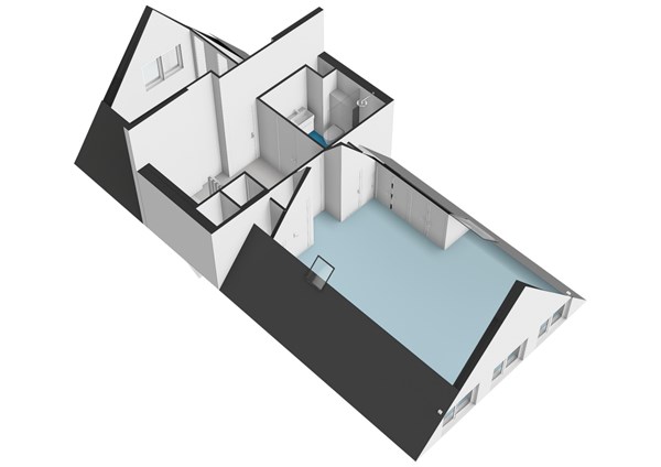 Floor plan - Haarlemmerdijk 100D, 1013 JG Amsterdam 